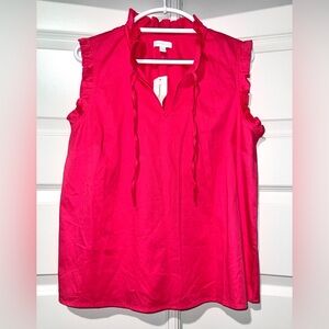 Charter Club Women's Pink Sleeveless Top